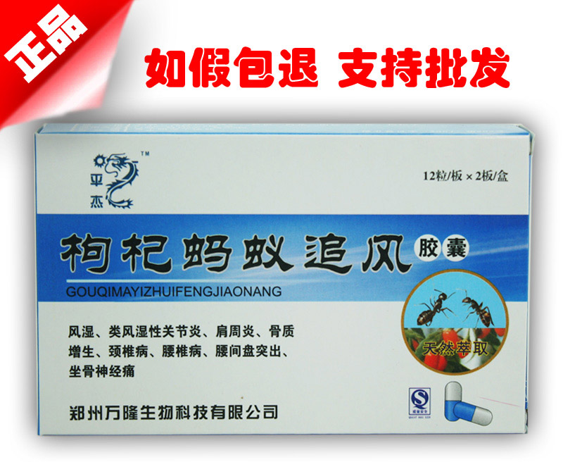 枸杞蚂蚁追风胶囊高清图片